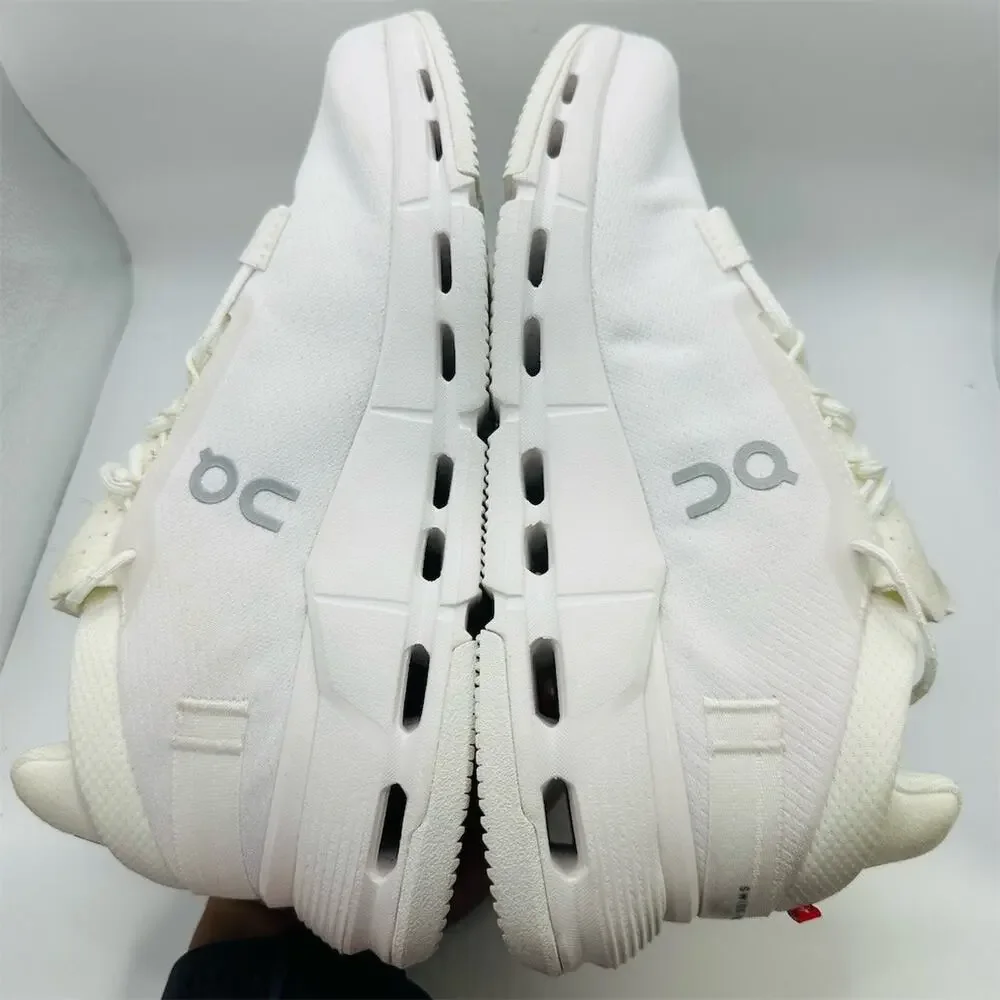 On Running Cloudnova 2 Women's Sneakers White/Off-White | Size 6.5 US | EUC